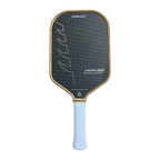 Asama Black & Gold PWR Gold pickleball paddle front view