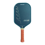Asama Black & Gold PWR Green pickleball paddle front view