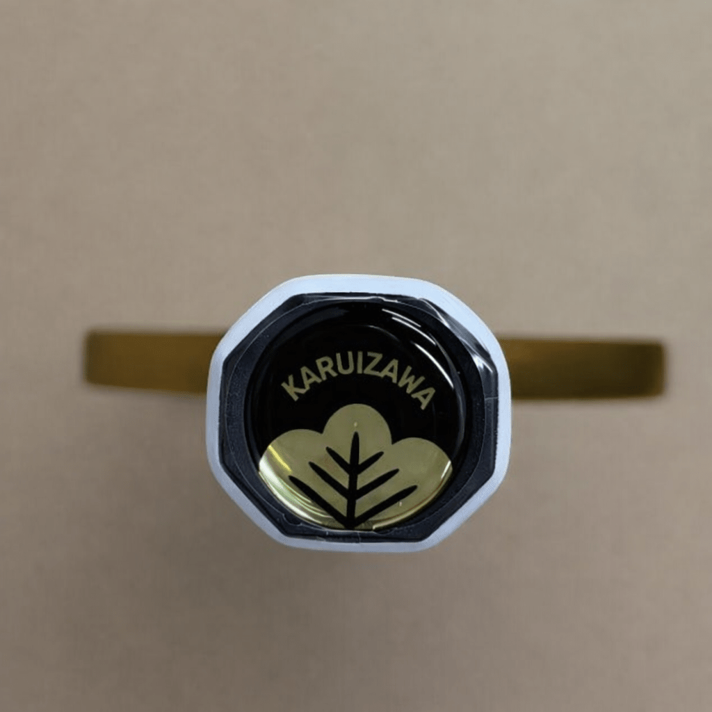 Asama Black & Gold PWR handle end cap